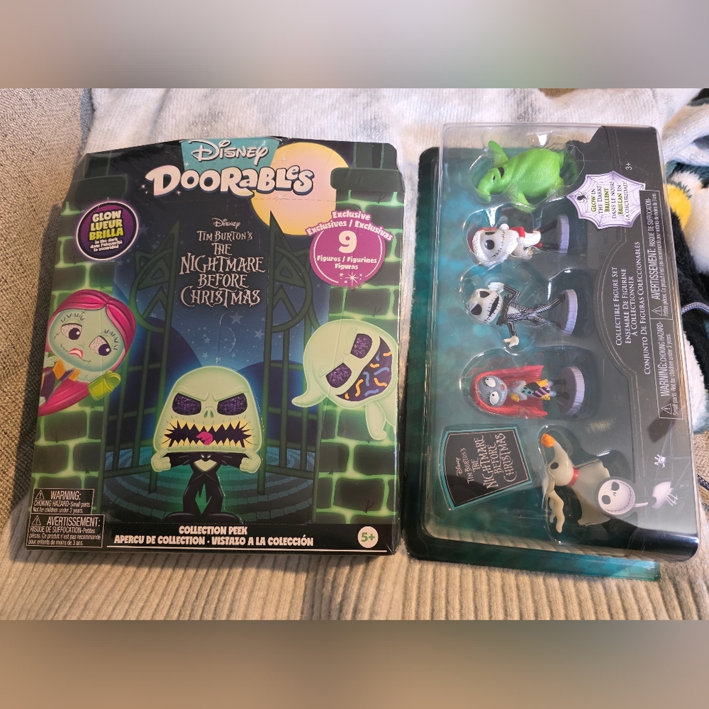 The Nightmare Before Christmas Doorables & Collectible Figures Glow In The Dark